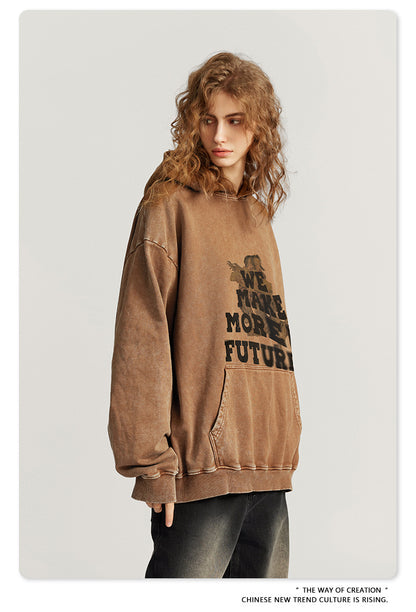 ♛𝔽𝕦𝕤𝕚𝕠𝕟 𝔽𝕠𝕔𝕦𝕤 ♛2025秋冬重磅硬挺水洗印花帽T G-15