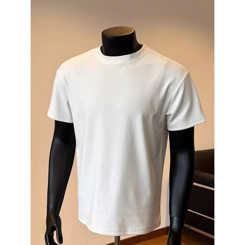 𝔽𝕦𝕤𝕚𝕠𝕟 𝔽𝕠𝕔𝕦𝕤 ✘ 美式纯色短袖納維雅索羅娜健身收緊袖口T恤顯壯打底tee涼感速乾衣 U011