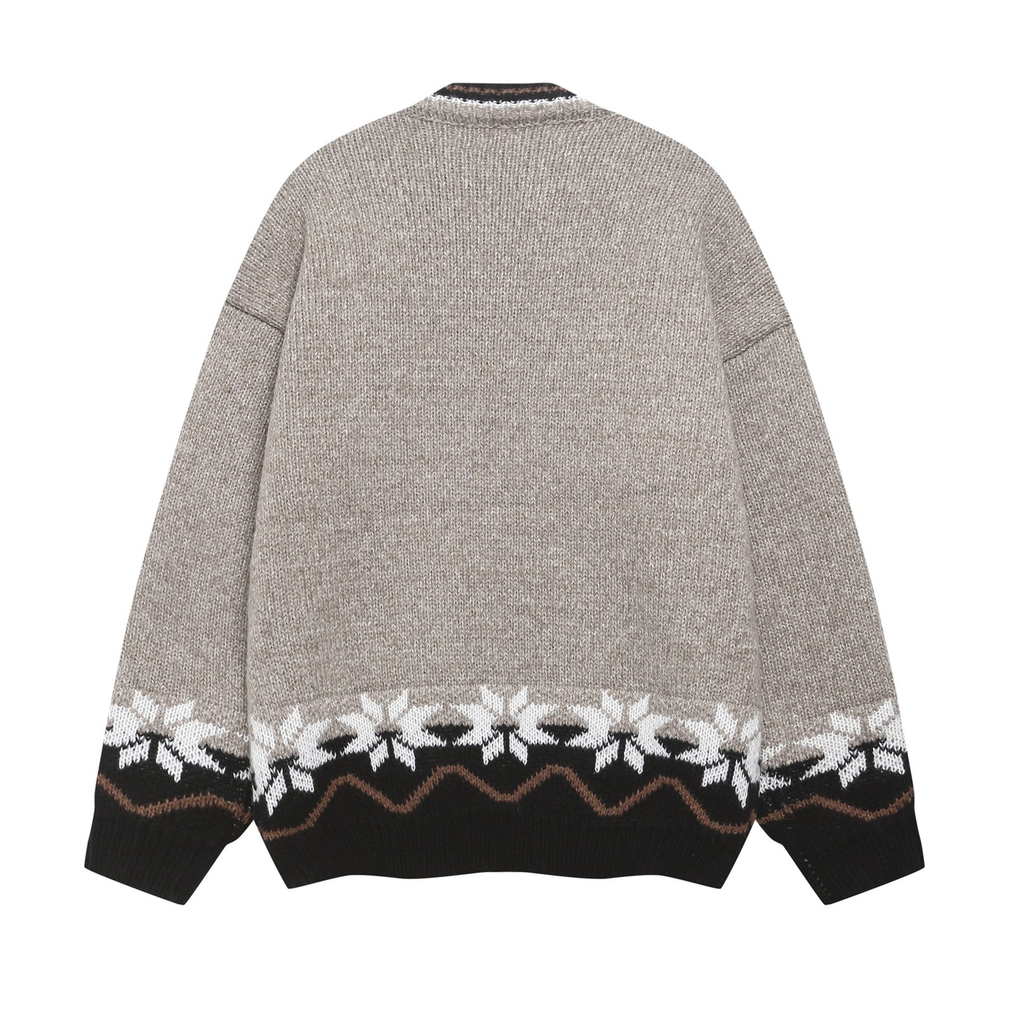 ⓀⓃⒾⓉ𒉽2025秋冬可愛小狗風格圓領針織 K-65