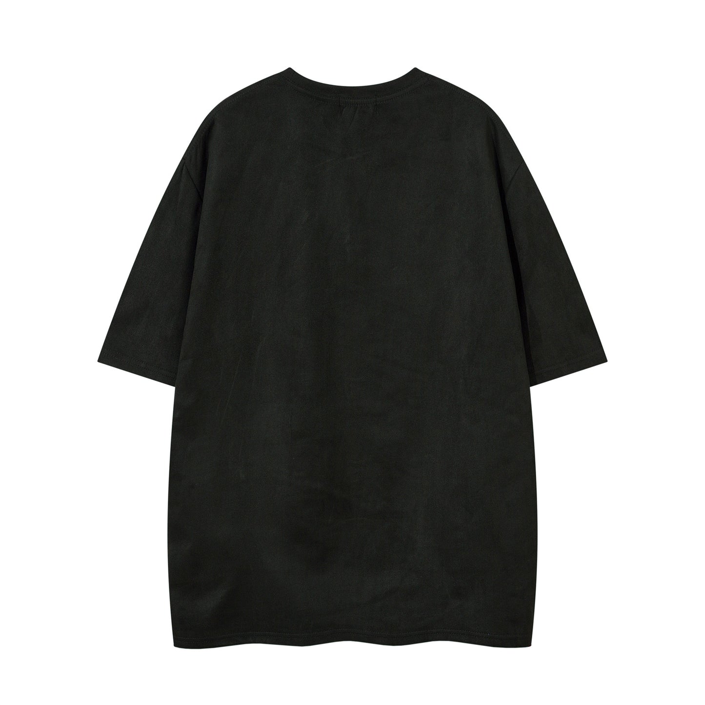 𝕃oose 𝔽it ☞𝟤𝟢𝟤𝟧 ☜美式復古字母刺繡圓領男女中性 T-Shirt寬版上衣JK-70