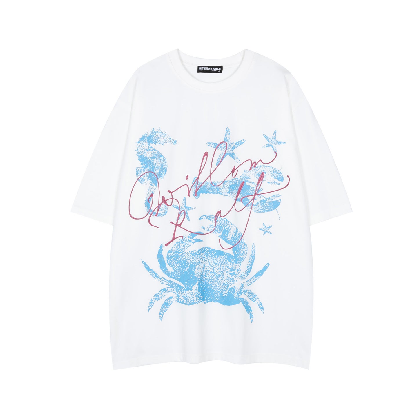 𝕃oose 𝔽it ☞𝟤𝟢𝟤𝟧 ☜美式復古動物印花寬版上衣S-66