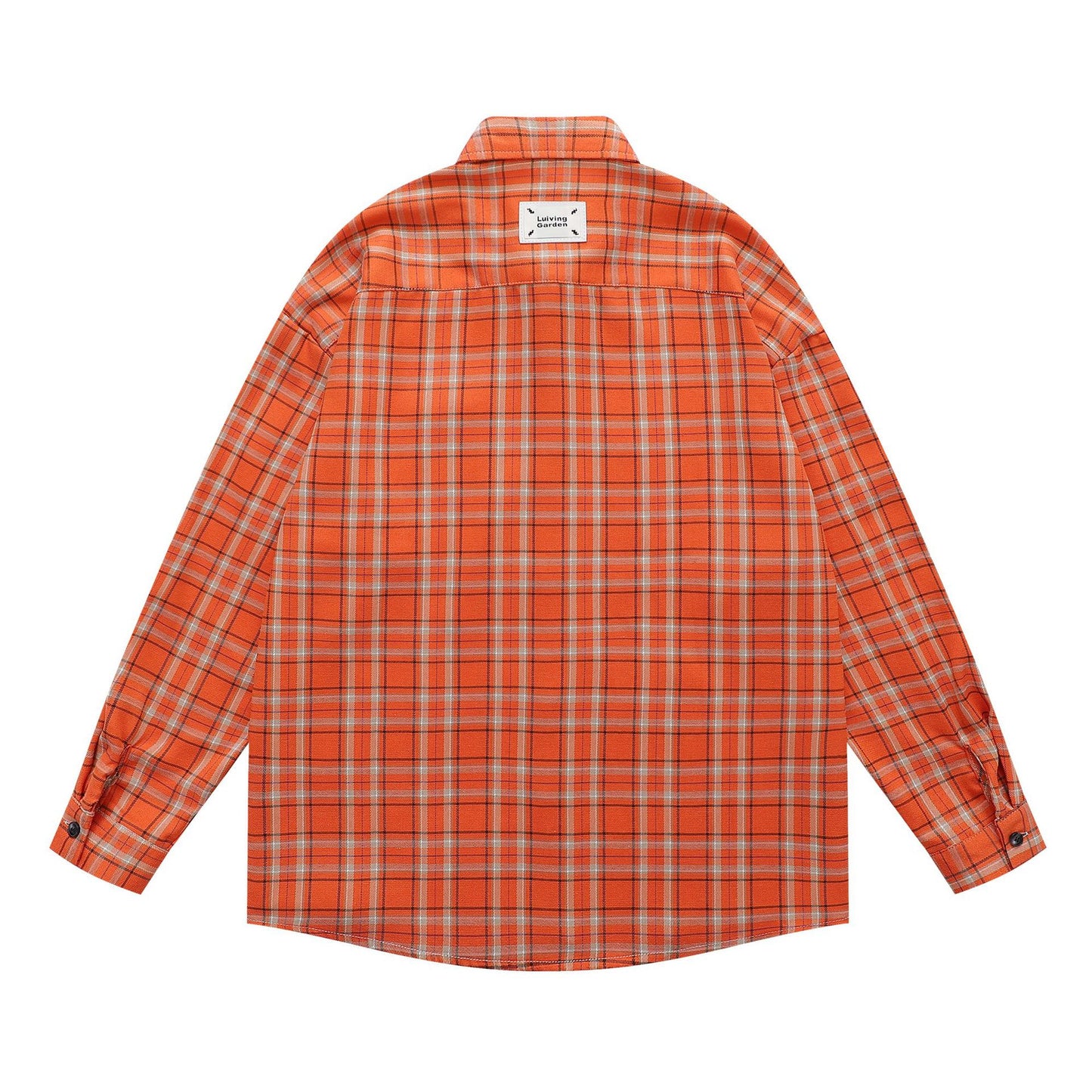 𝔼mbro 𝕊hirt𒉽2025秋冬簡約格子襯衫外套Y-96