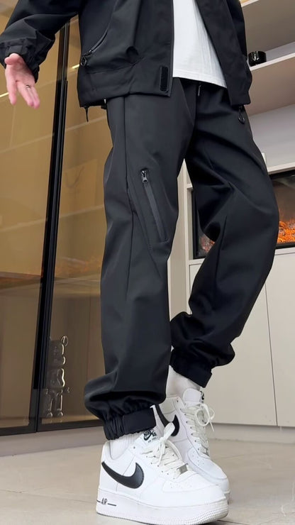 𖥟 𝔽𝕦𝕤𝕚𝕠𝕟 𝔽𝕠𝕔𝕦𝕤 ▓ 𝖜𝖔𝖗𝖐 𝖈𝖑𝖔𝖙𝖍𝖊𝖘 𖢘美式工裝褲新款潮牌寬鬆大碼休閒褲户外拉鏈設計機能衝鋒褲 D-20