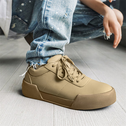 ♛𝔽𝕦𝕤𝕚𝕠𝕟 𝔽𝕠𝕔𝕦𝕤☢︎ꜱᴋᴀᴛᴇ ꜱʜᴏᴇꜱ ♜✽𝟤𝟢𝟤𝟧✽春夏新款 ins奶油風休閒鞋 中性男女款 ʏʜ𝟤𝟣𝟤