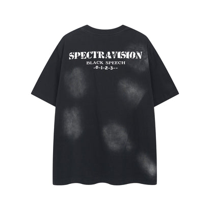 𝕃oose 𝔽it ☞𝟤𝟢𝟤𝟧 ☜美式復古少女印花男女中性 T-Shirt寬版上衣S-622