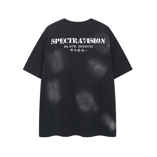 𝕃oose 𝔽it ☞𝟤𝟢𝟤𝟧 ☜美式復古少女印花男女中性 T-Shirt寬版上衣S-622