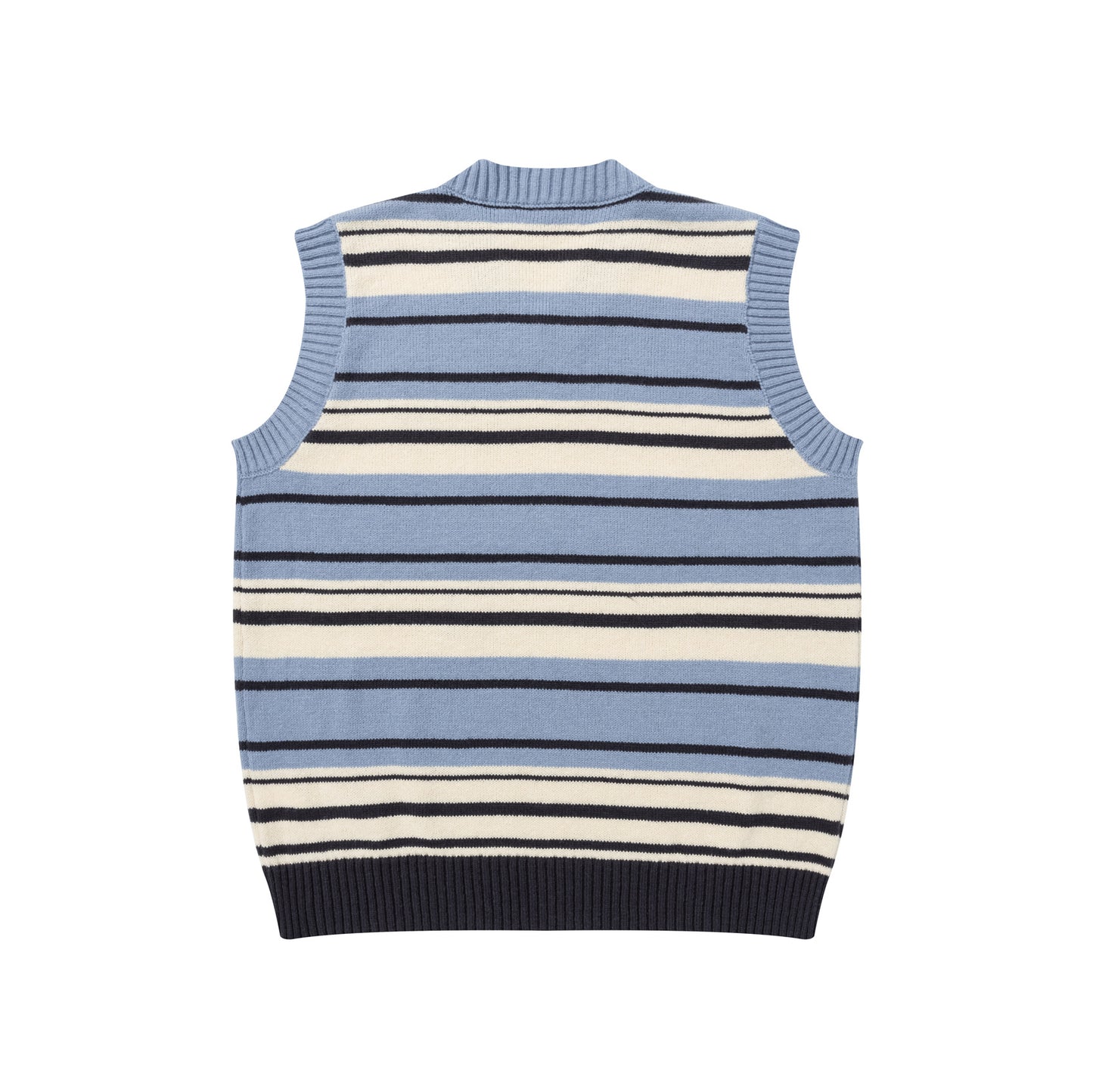 ⓀⓃⒾⓉ𒉽2025秋冬復古小狗刺繡V領針織背心N-09