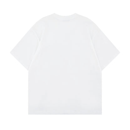 𝕃oose 𝔽it ☞𝟤𝟢𝟤𝟧 ☜美式復古幻影人像設計圖 男女中性 T-Shirt寬版上衣   TH-238