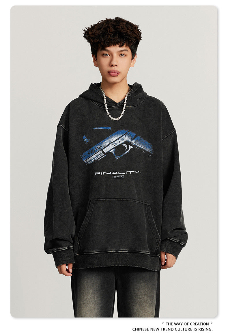 ♛𝔽𝕦𝕤𝕚𝕠𝕟 𝔽𝕠𝕔𝕦𝕤 ♛2025秋冬重磅硬挺水洗印花帽T G-24