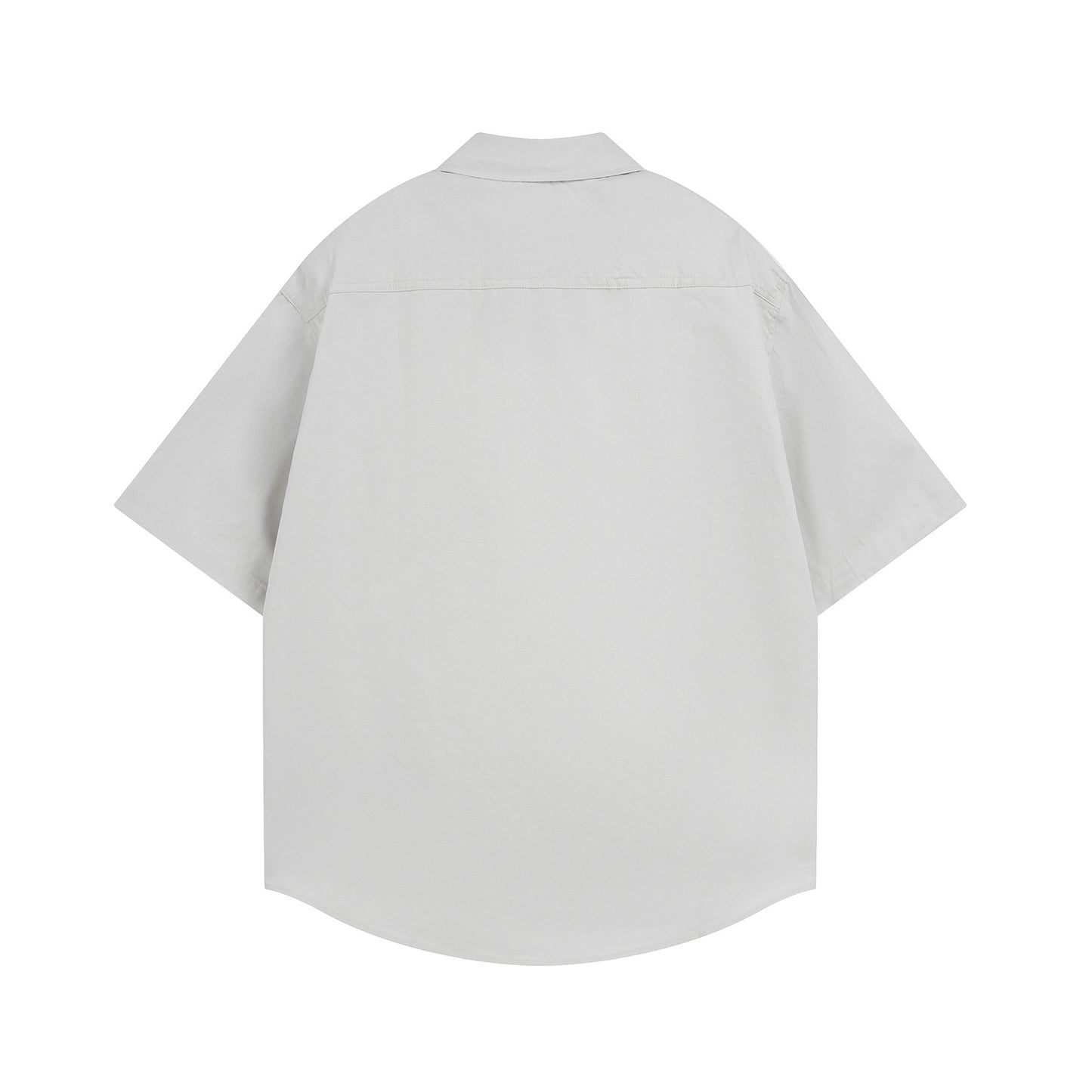 𝕃oose 𝔽it ☞𝟤𝟢𝟤𝟧 ☜美式復古NOWTREND印花百搭休閒寬鬆襯衫	 N-127