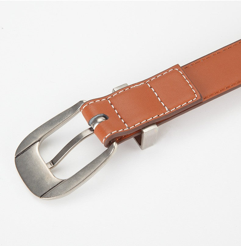 𝗕𝗘𝗟𝗧復古女款合金扣真皮簡約腰帶款 47