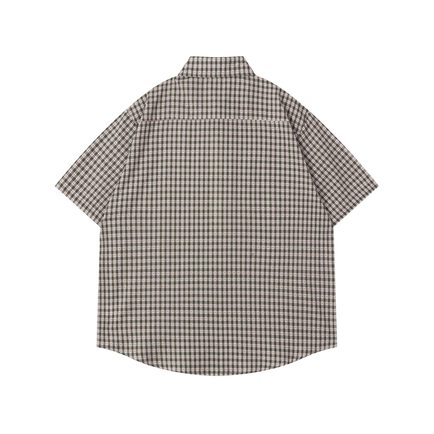 𝕃oose 𝔽it ☞𝟤𝟢𝟤𝟧 ☜美式復古字母印花短袖襯衫N-30