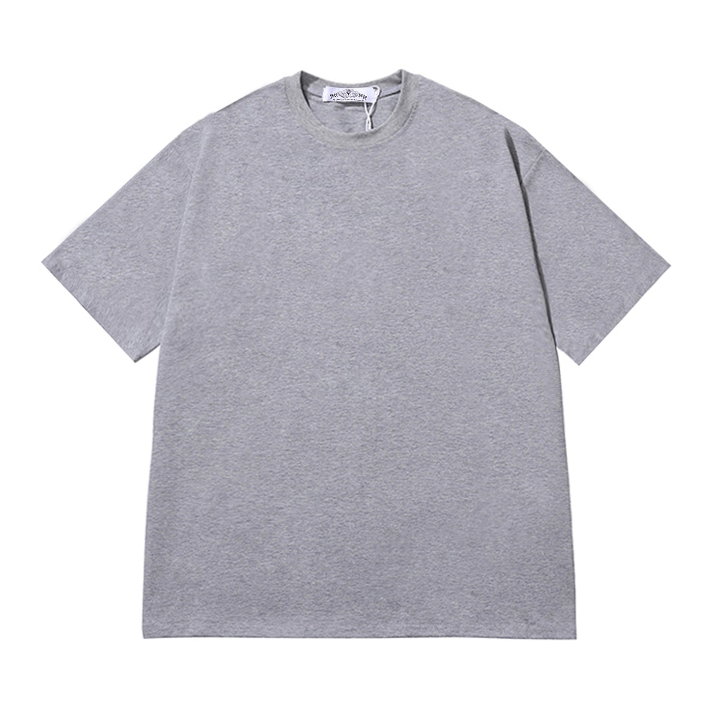 𝔽𝕦𝕤𝕚𝕠𝕟 𝔽𝕠𝕔𝕦𝕤-ᴄʜɪᴄᴀɴᴏ♠︎悍匪♠︎ 美式風格hiphop街舞纯色重磅小领口chicano短袖