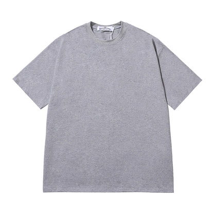 𝔽𝕦𝕤𝕚𝕠𝕟 𝔽𝕠𝕔𝕦𝕤-ᴄʜɪᴄᴀɴᴏ♠︎悍匪♠︎ 美式風格hiphop街舞纯色重磅小领口chicano短袖