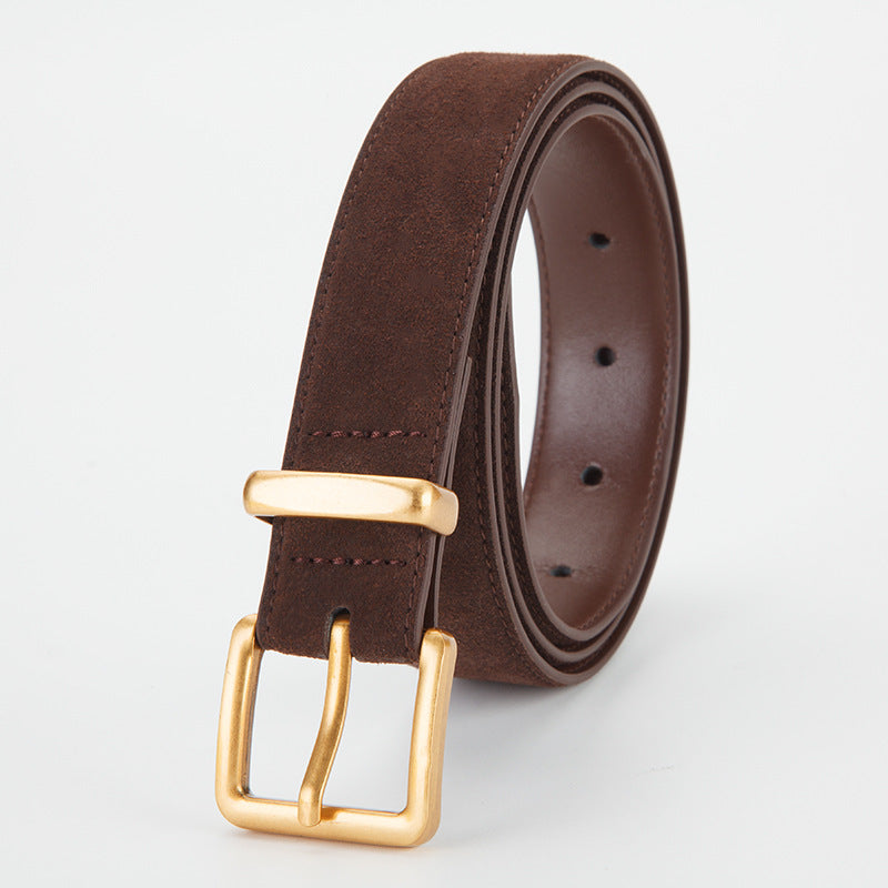𝗕𝗘𝗟𝗧復古女款合金扣真皮簡約腰帶款  17