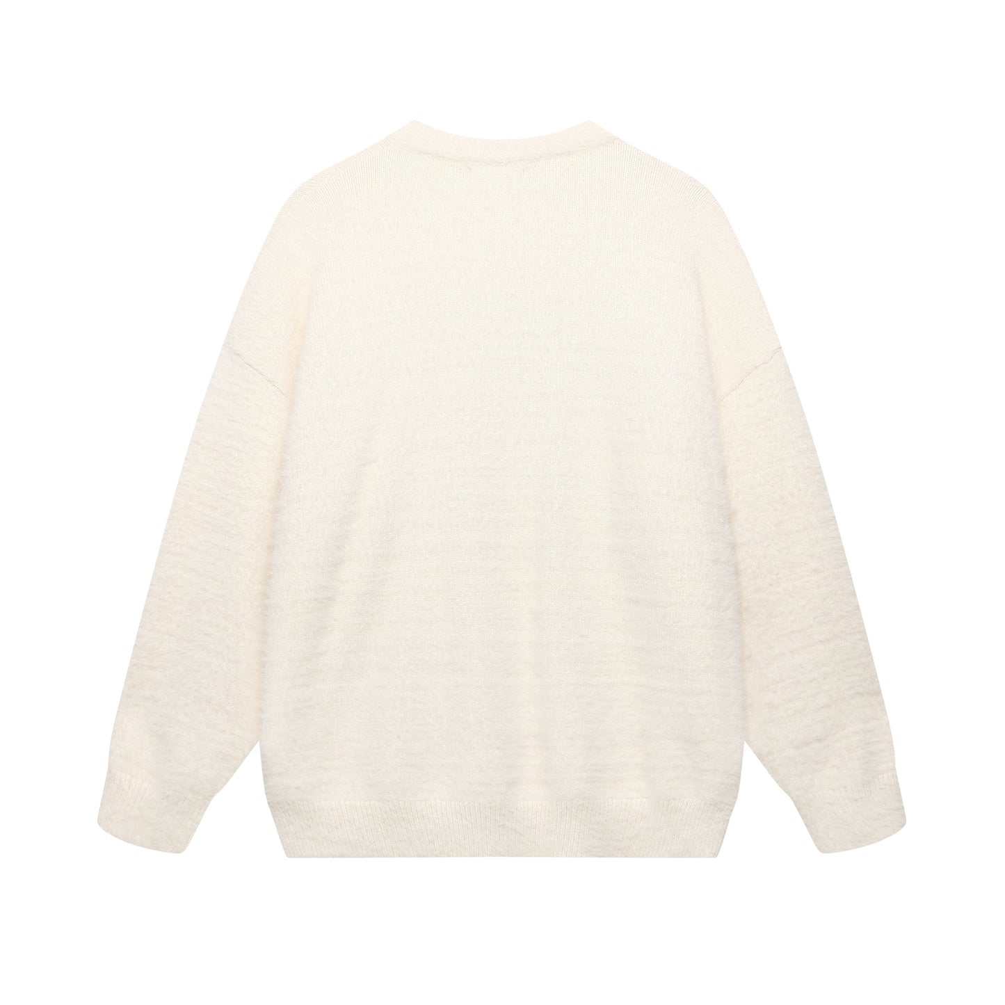 ⓀⓃⒾⓉ𒉽2025秋冬字母風格圓領針織 K-26