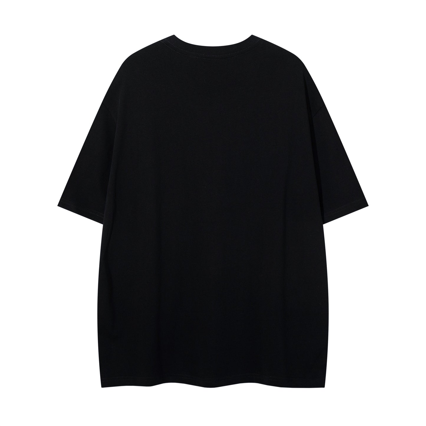 𝕃oose 𝔽it ☞𝟤𝟢𝟤𝟧 ☜美式復古小狗印花圓領男女中性 T-Shirt寬版上衣A-2