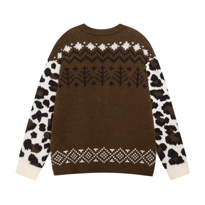 ⓀⓃⒾⓉ𒉽2025秋冬趣味小貓針織開衫外套 K-18