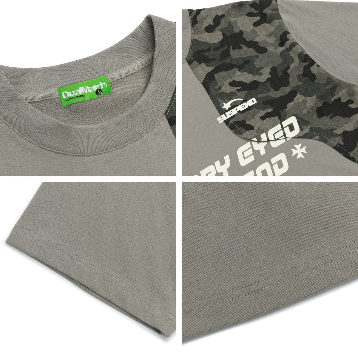 𝕃oose 𝔽it ☞𝟤𝟢𝟤𝟧 ☜美式復古字母印花圓領T-Shirt寬版上衣D-91