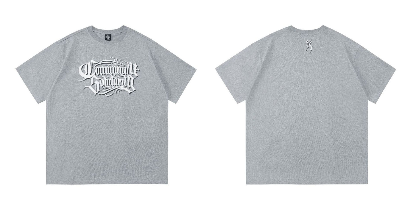 𝔽𝕦𝕤𝕚𝕠𝕟 𝔽𝕠𝕔𝕦𝕤 -ᴄʜɪᴄᴀɴᴏ♠︎悍匪♠︎Lorna Shore Rocker  Short Sleeve Cotton T Shirt 短袖