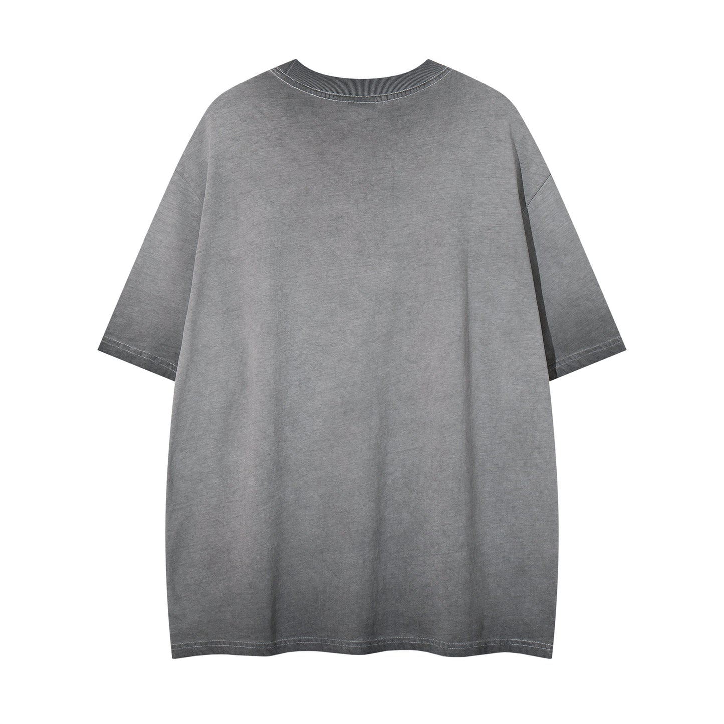 𝕃oose 𝔽it ☞𝟤𝟢𝟤𝟧 ☜美式復古卡通印花圓領男女中性 T-Shirt寬版上衣 AX-57