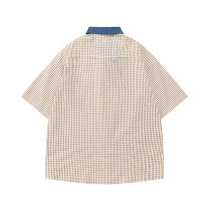 𝕃oose 𝔽it ☞𝟤𝟢𝟤𝟧 ☜領帶系列百搭休閒寬鬆襯衫P-30