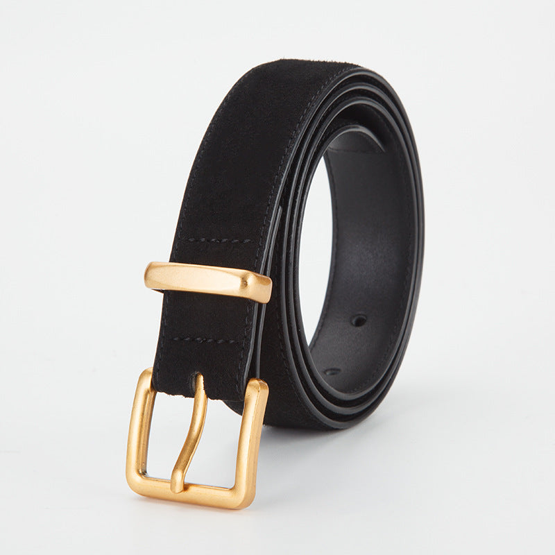 𝗕𝗘𝗟𝗧復古女款合金扣真皮簡約腰帶款  17