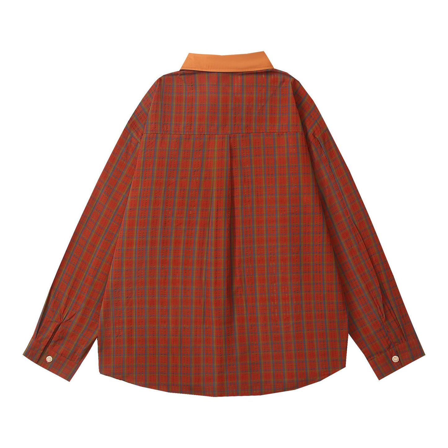 𝔼mbro 𝕊hirt𒉽2025秋冬復古創意寬鬆刺繡外套C-90