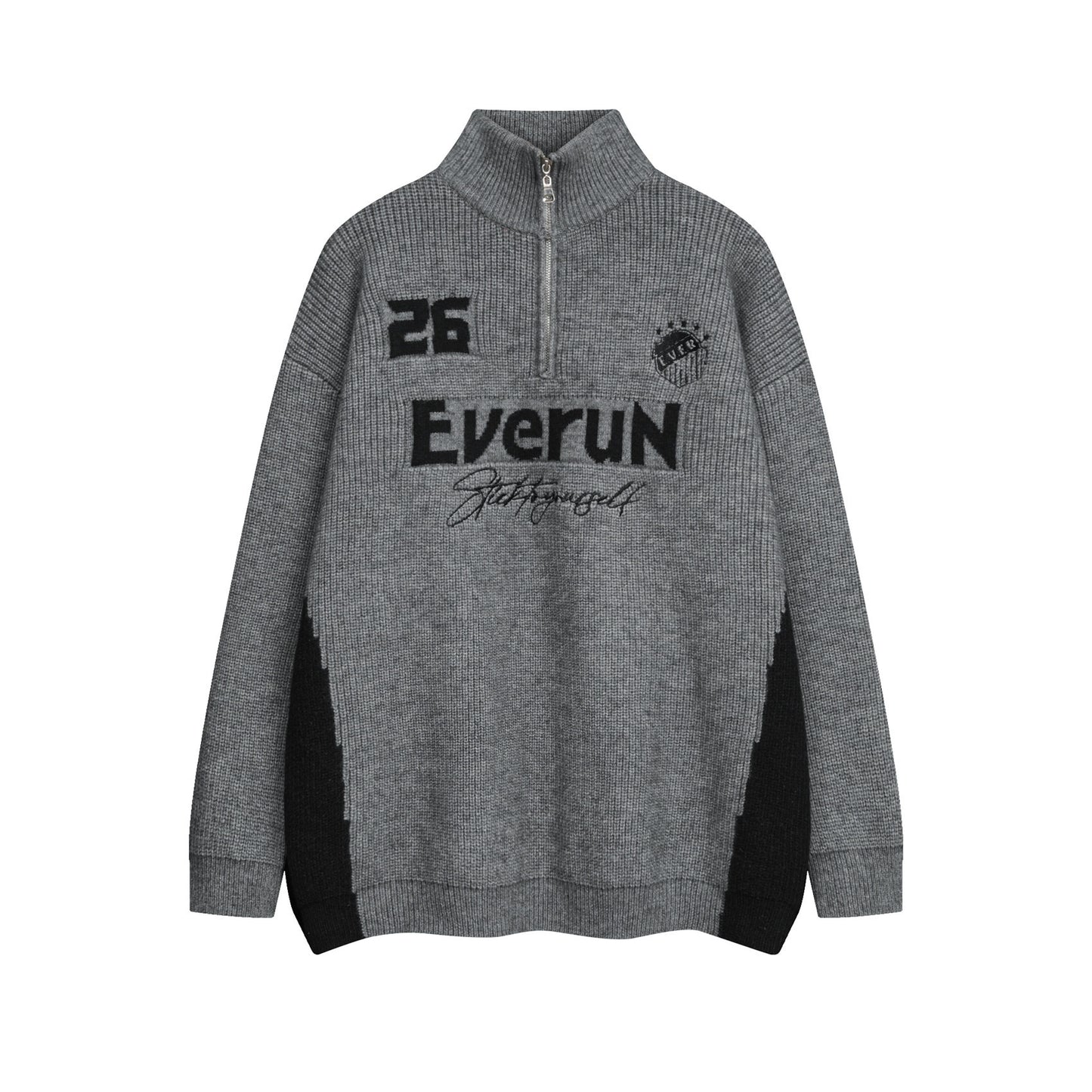 ⓀⓃⒾⓉ𒉽2025秋冬復古半高領運動風針織 M-13