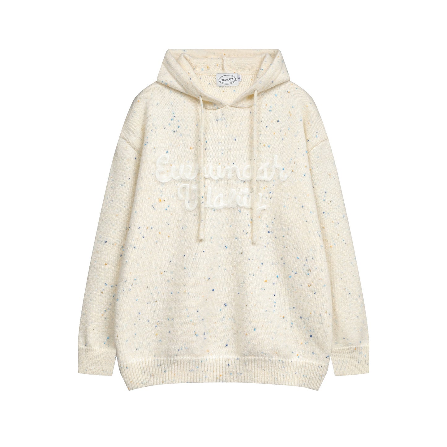 ⓀⓃⒾⓉ𒉽2025秋冬復古慵懶百搭連帽針織 M-12