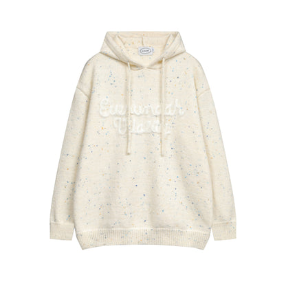 ⓀⓃⒾⓉ𒉽2025秋冬復古慵懶百搭連帽針織 M-12