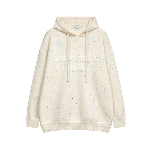 ⓀⓃⒾⓉ𒉽2025秋冬復古慵懶百搭連帽針織 M-12