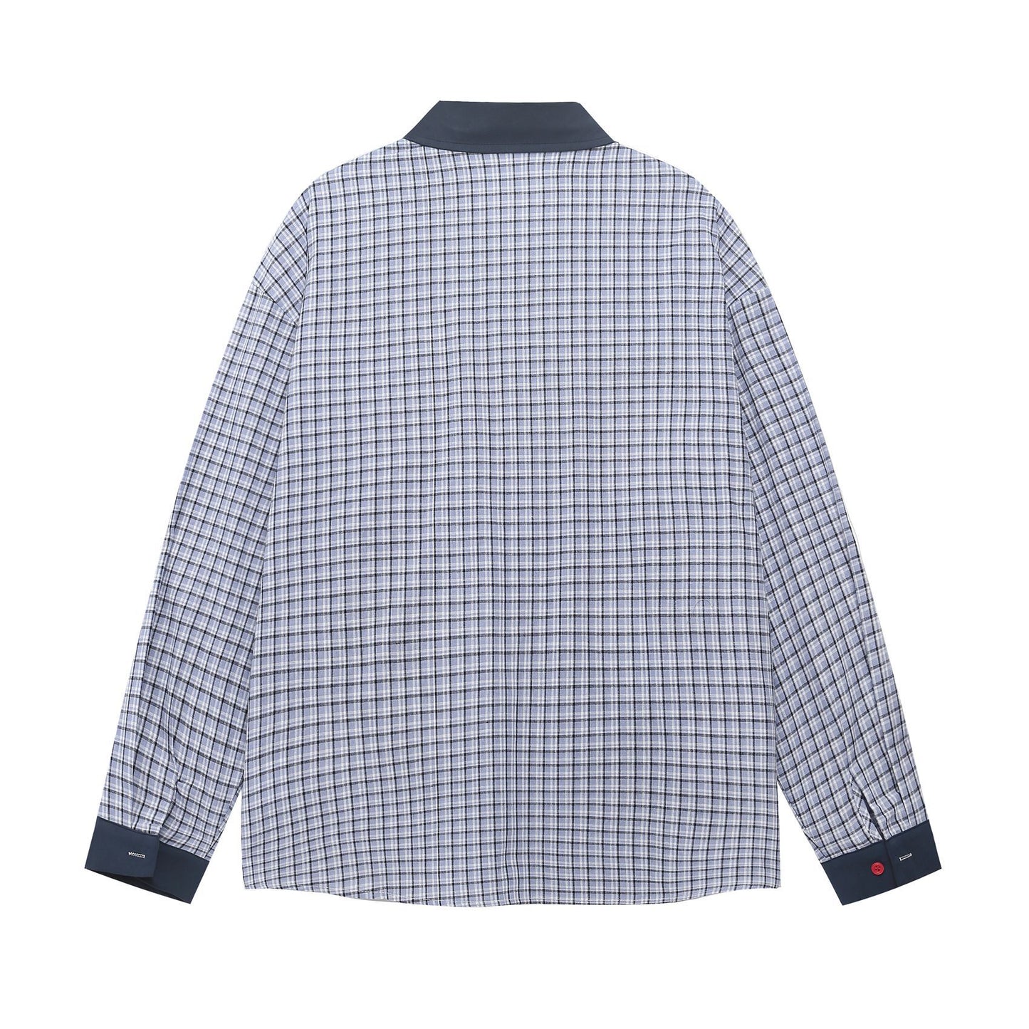 𝔼mbro 𝕊hirt𒉽2025秋冬貓咪刺繡寬鬆襯衫外套S-80