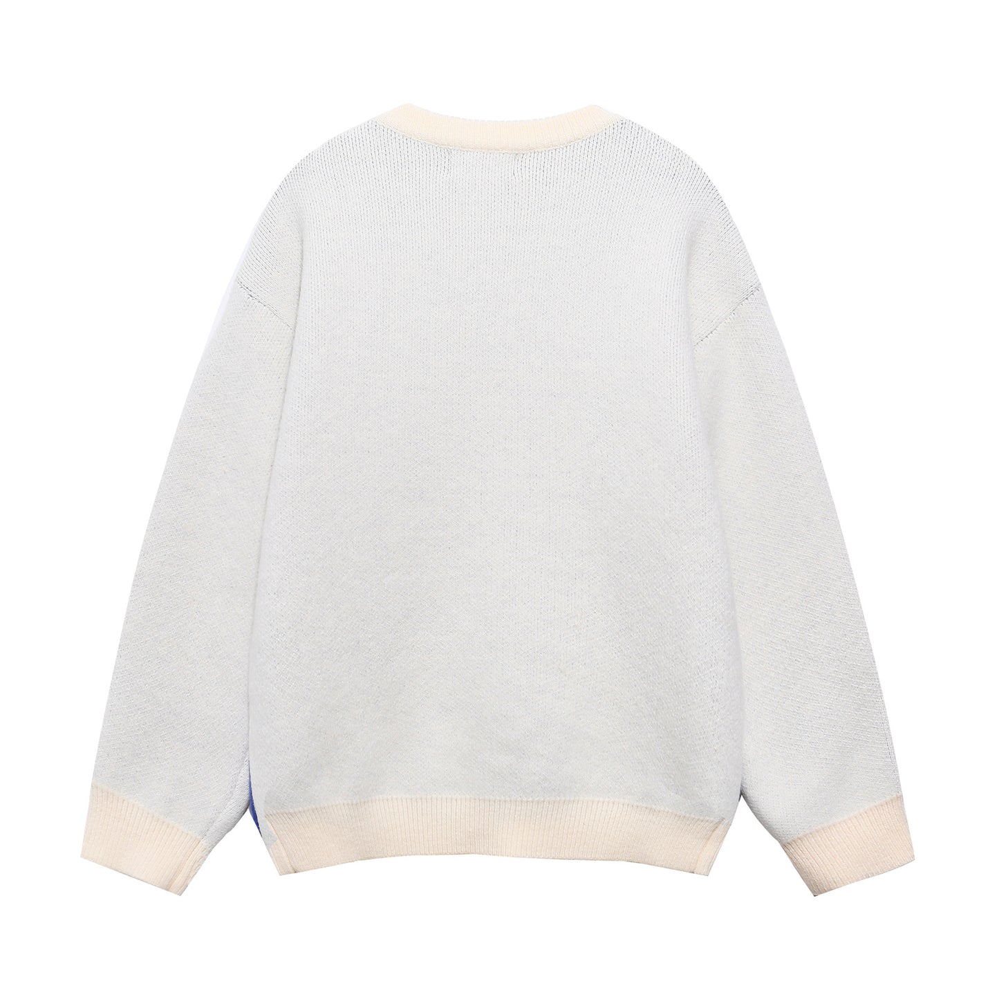 ⓀⓃⒾⓉ𒉽2025秋冬趣味兔子圓領針織外套 Y-88