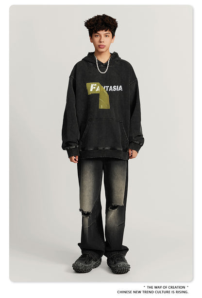 ♛𝔽𝕦𝕤𝕚𝕠𝕟 𝔽𝕠𝕔𝕦𝕤 ♛2025秋冬重磅硬挺水洗印花帽T G-45