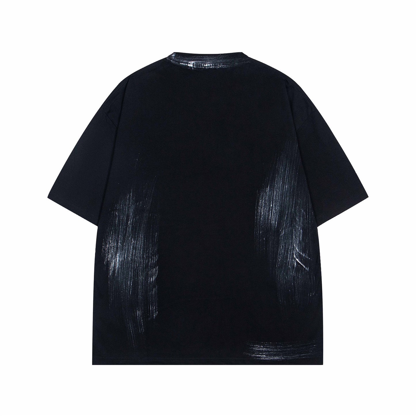 𝕃oose 𝔽it ☞𝟤𝟢𝟤𝟧 ☜美式復古卡通印花圓領男女中性 T-Shirt寬版上衣IN-3