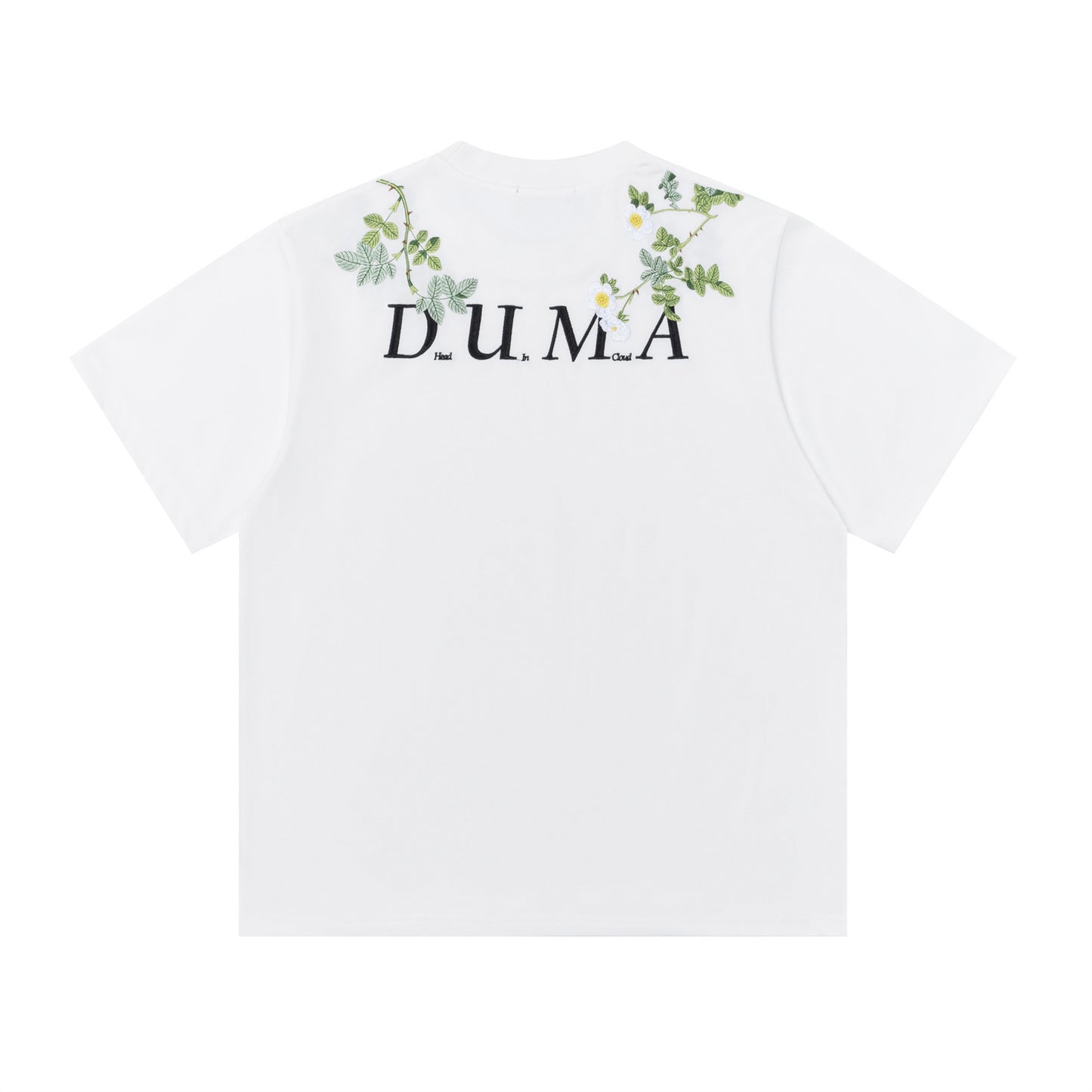 𝕃oose 𝔽it ☞𝟤𝟢𝟤𝟧 ☜美式復古花卉刺繡圓領寬版上衣D-6