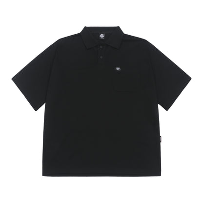 𝔽𝕦𝕤𝕚𝕠𝕟 𝔽𝕠𝕔𝕦𝕤 -ᴄʜɪᴄᴀɴᴏ♠︎悍匪♠︎  POLO六分袖大碼寬鬆HIPHOP街舞嘻哈說唱街頭潮oversize短袖