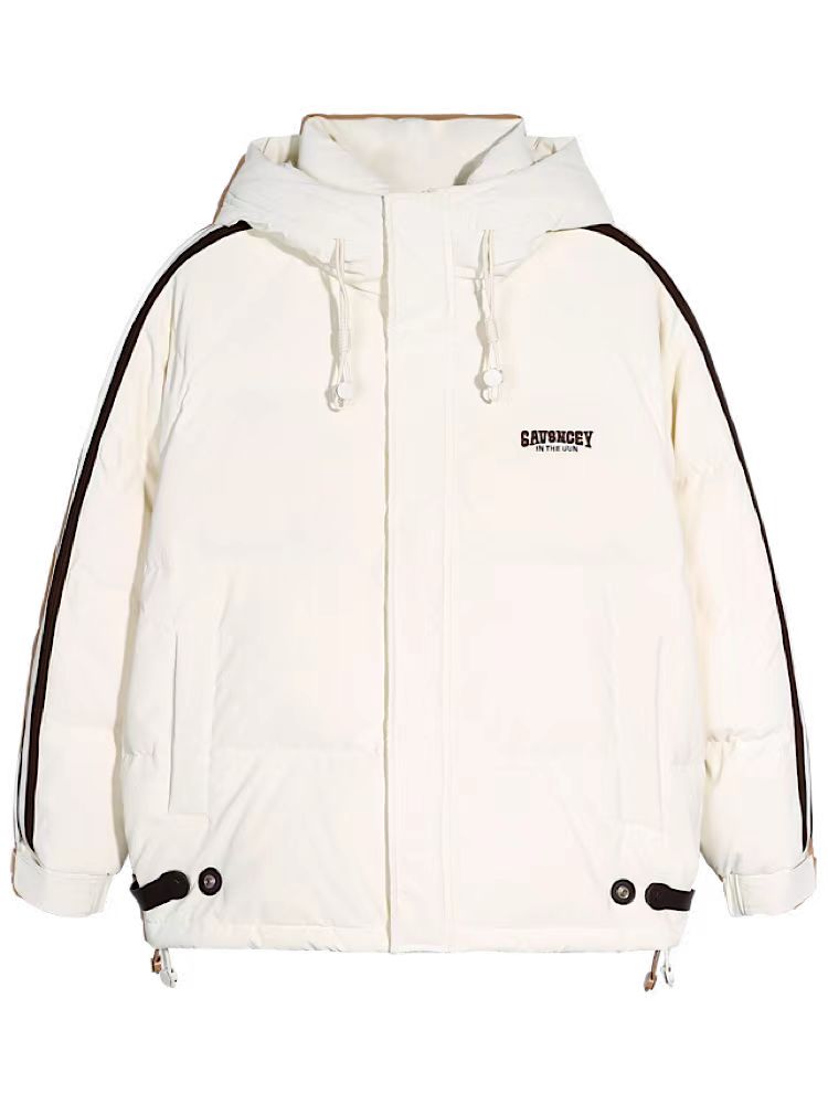 snɔoɟ uoı̣snɟ - 美式復古羽绒服冬季戶外休閒保暖加厚鴨绒麵包外套秋冬款 FG-341