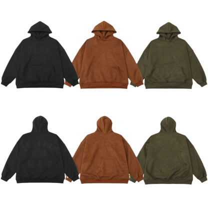 𝔽𝕦𝕤𝕚𝕠𝕟 𝔽𝕠𝕔𝕦𝕤 -ᴄʜɪᴄᴀɴᴏ♠︎悍匪♠︎ 哥德字母刺绣麂皮帽Ｔ