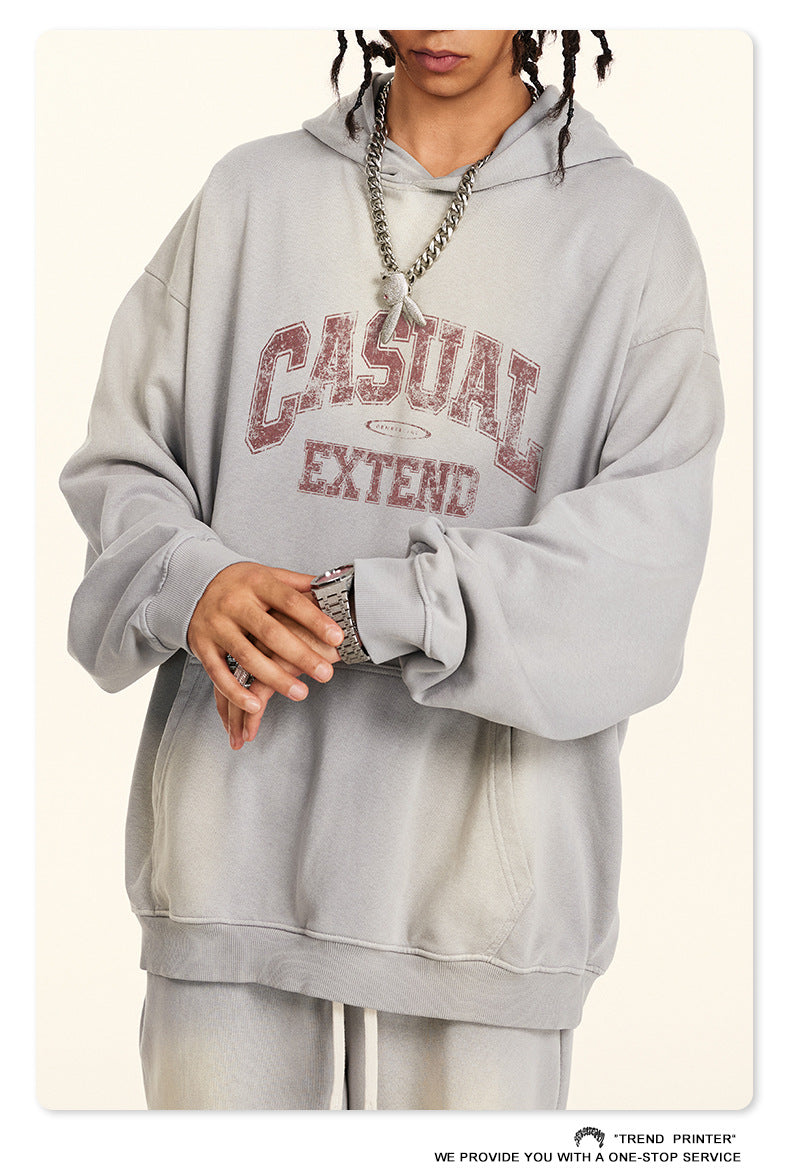 ♛𝔽𝕦𝕤𝕚𝕠𝕟 𝔽𝕠𝕔𝕦𝕤 ♛2025秋冬高磅復古水洗印花帽T 553