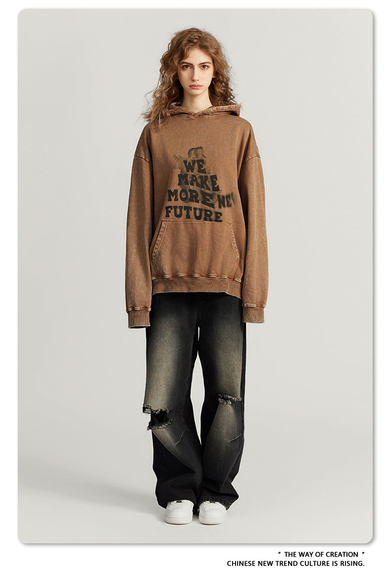 ♛𝔽𝕦𝕤𝕚𝕠𝕟 𝔽𝕠𝕔𝕦𝕤 ♛2025秋冬重磅硬挺水洗印花帽T G-15