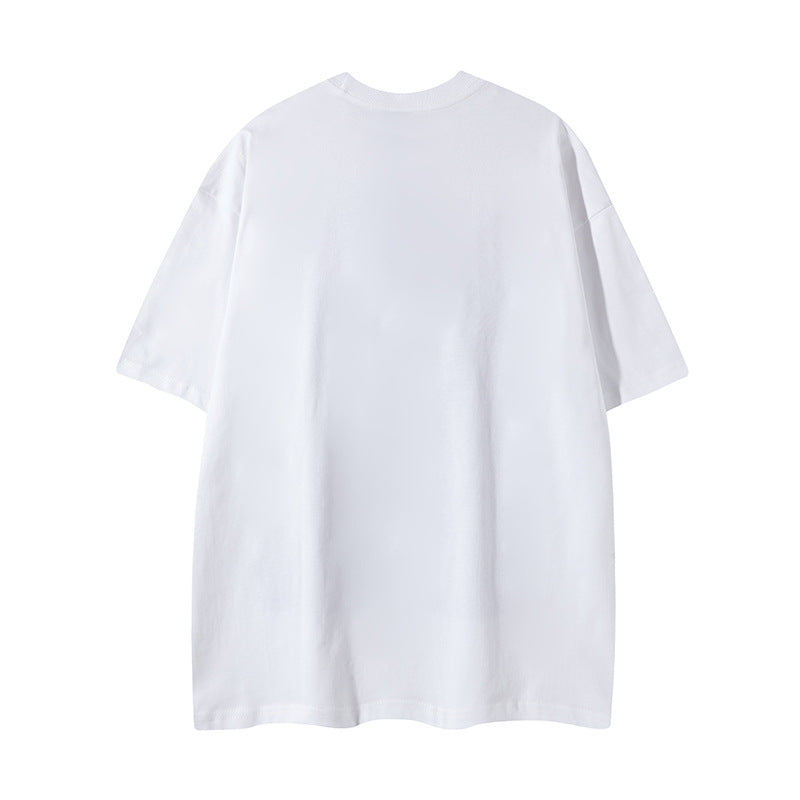 𝕃oose 𝔽it ☞𝟤𝟢𝟤𝟧 ☜美式復古卡通圖案寬版上衣FY-58