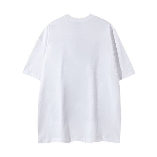 𝕃oose 𝔽it ☞𝟤𝟢𝟤𝟧 ☜美式復古卡通圖案寬版上衣FY-58