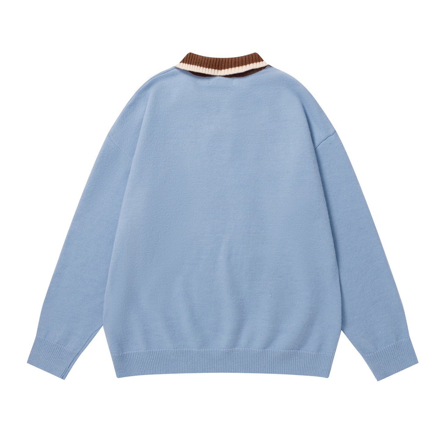 ⓀⓃⒾⓉ𒉽2025秋冬復古撞色慵懶蘑菇針織 M-15