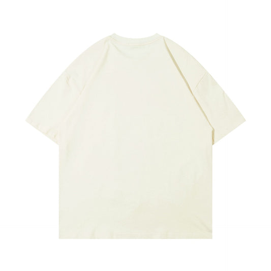 𝕃oose 𝔽it ☞𝟤𝟢𝟤𝟧 ☜夏季新款印花圓領寬版上衣B-5