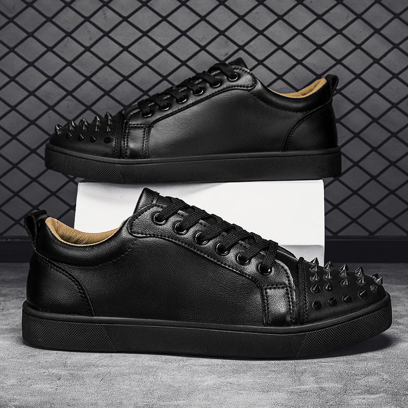 ♛𝔽𝕦𝕤𝕚𝕠𝕟 𝔽𝕠𝕔𝕦𝕤☢︎ꜱᴋᴀᴛᴇ ꜱʜᴏᴇꜱ ♜ 街頭潮流卯釘鞋 男款