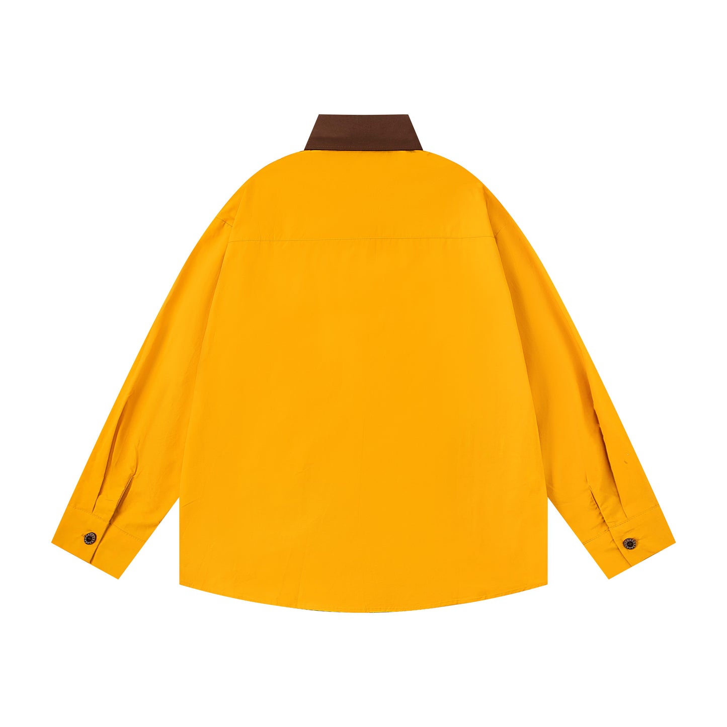 𝔼mbro 𝕊hirt𒉽2025秋冬小狗貼布繡寬鬆襯衫N-35