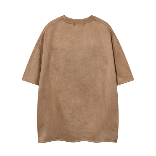 𝕃oose 𝔽it ☞𝟤𝟢𝟤𝟧 ☜美式復古骷髏骨架設計感男女中性 T-Shirt寬版上衣 JK61