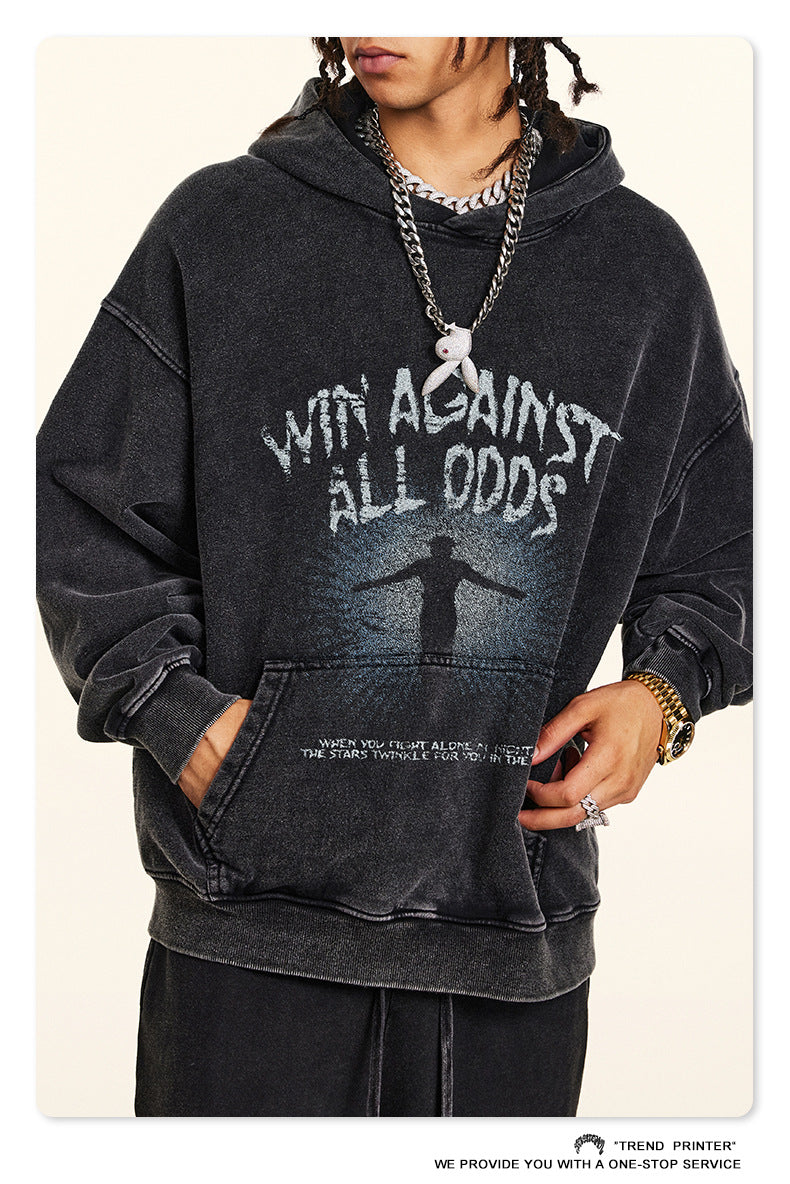 ♛𝔽𝕦𝕤𝕚𝕠𝕟 𝔽𝕠𝕔𝕦𝕤 ♛2025秋冬重磅硬挺水洗印花帽T G-67